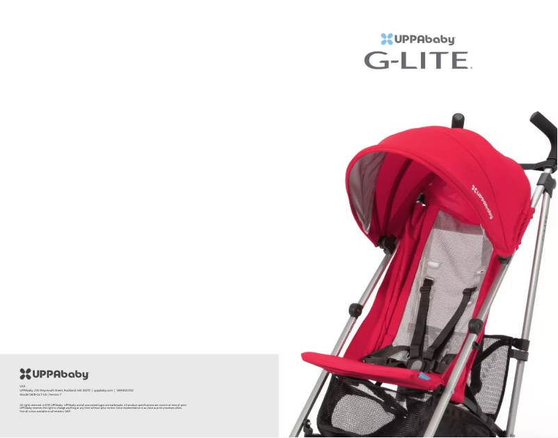 First page image of the manual for G-LITE
