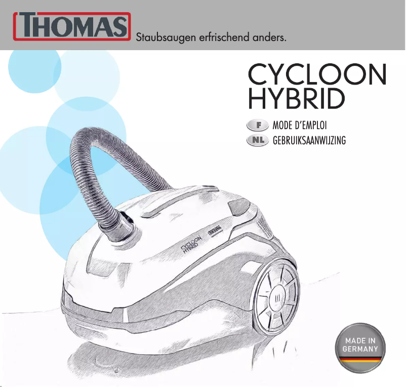 First page image of the manual for Cycloon Hybrid Pet & Friends