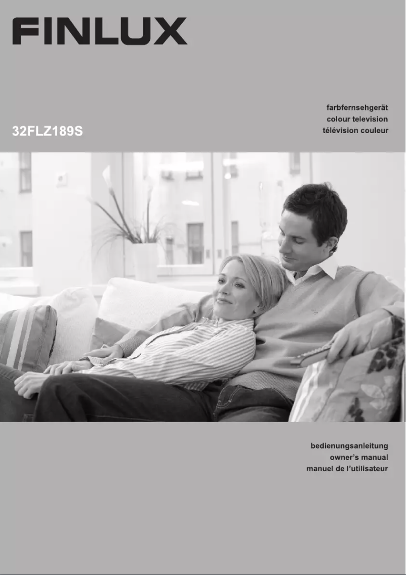 First page image of the manual for 32FLZ189S