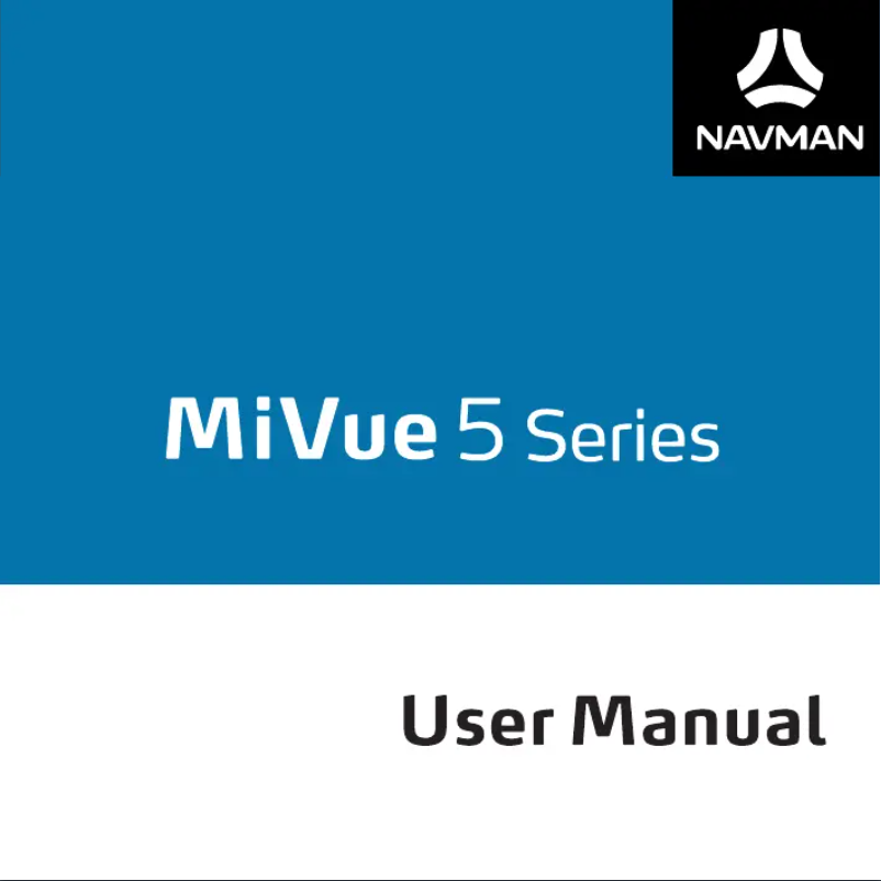 Page 1 of the manual User Manual Navman MiVue 530