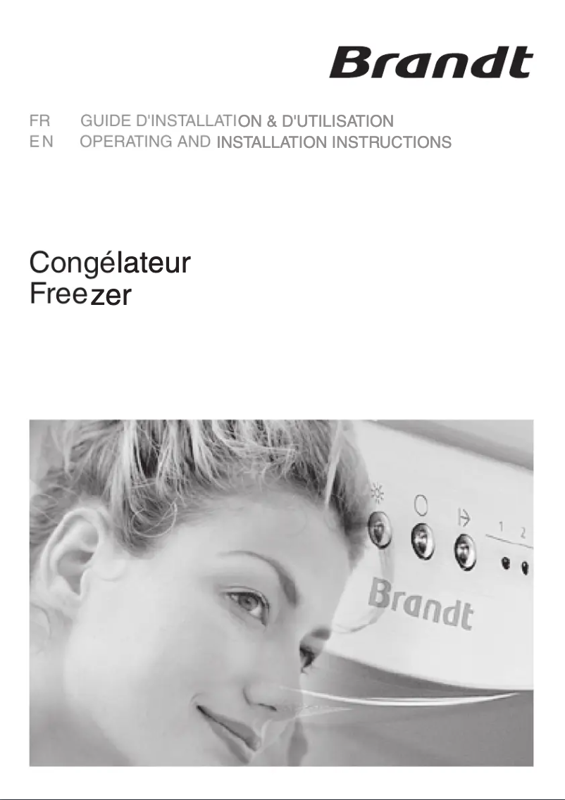 Page 1 de la notice Manuel utilisateur Brandt UD2022