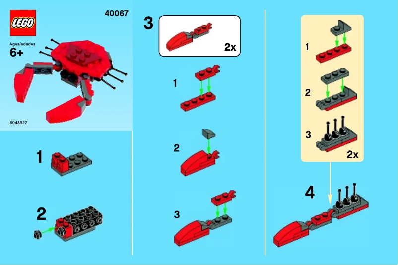 First page image of the manual for Monthly Minibuild July 2013