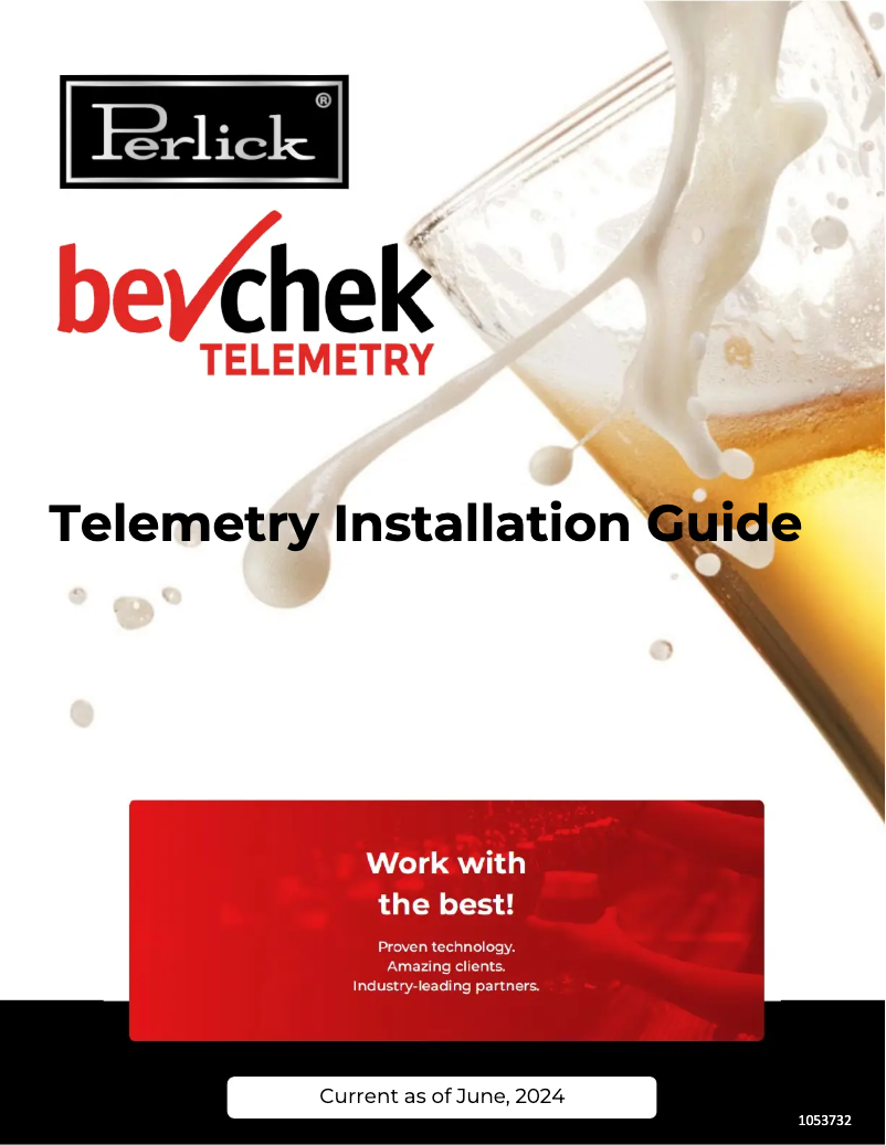 Page 1 of the manual User Manual Perlick 1053622