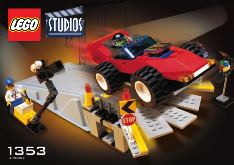 Page 1 of the manual User Manual Lego Car Stunt Studio 1353