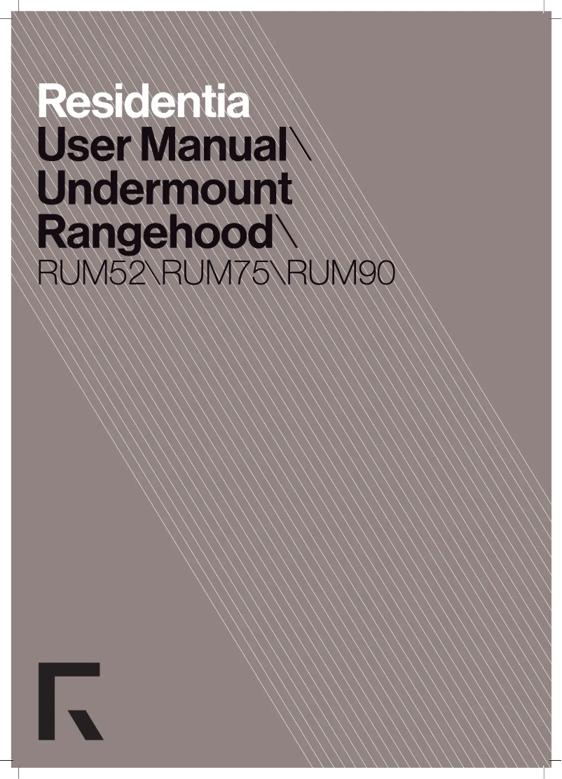 First page image of the manual for RUM52