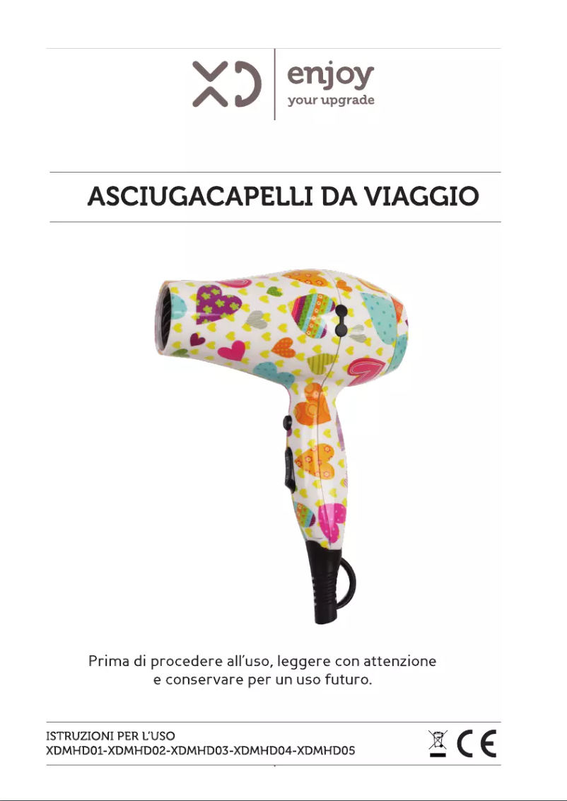 First page image of the manual for MHD05