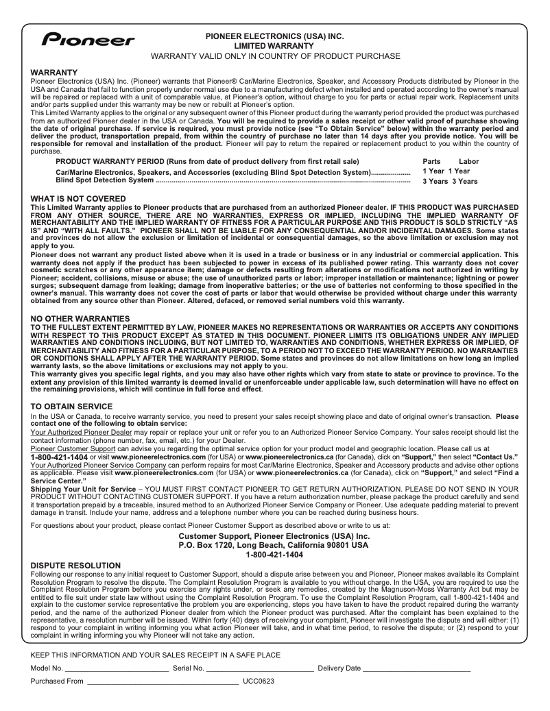 First page image of the manual for TS-A250D4