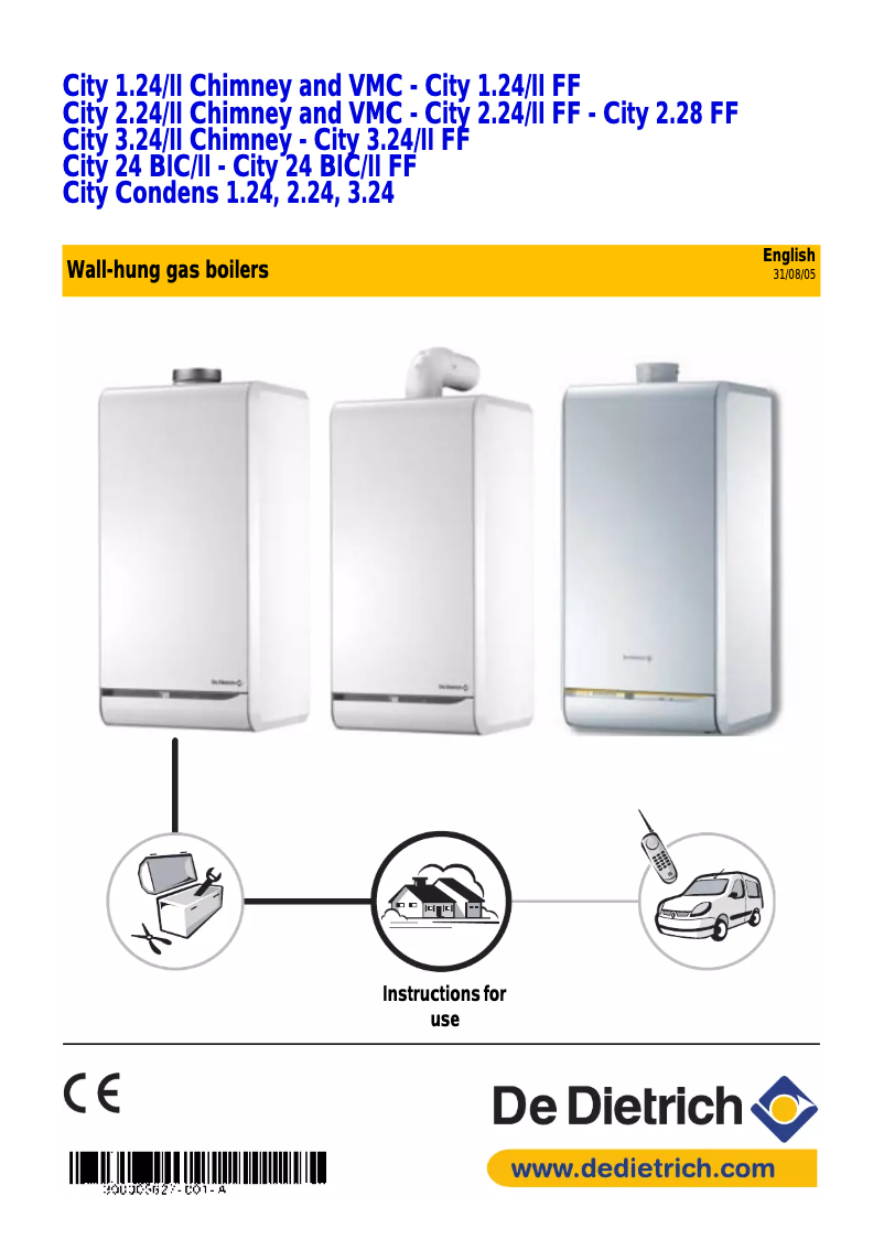 First page image of the manual for City 2.24/II Chimney