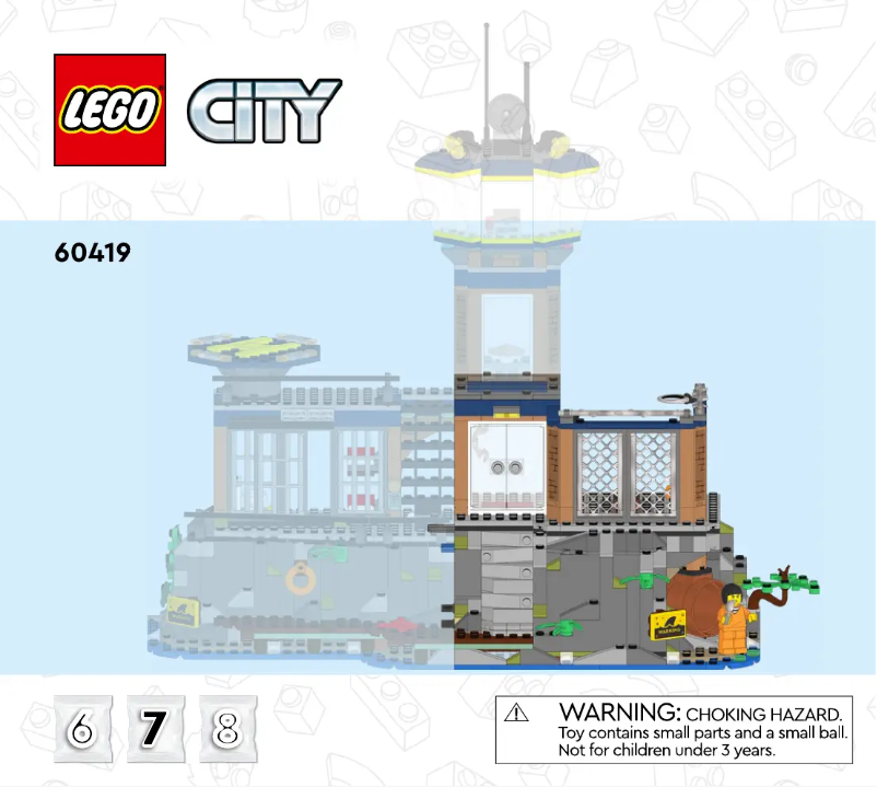 Page 1 of the manual User Manual Lego City 60419