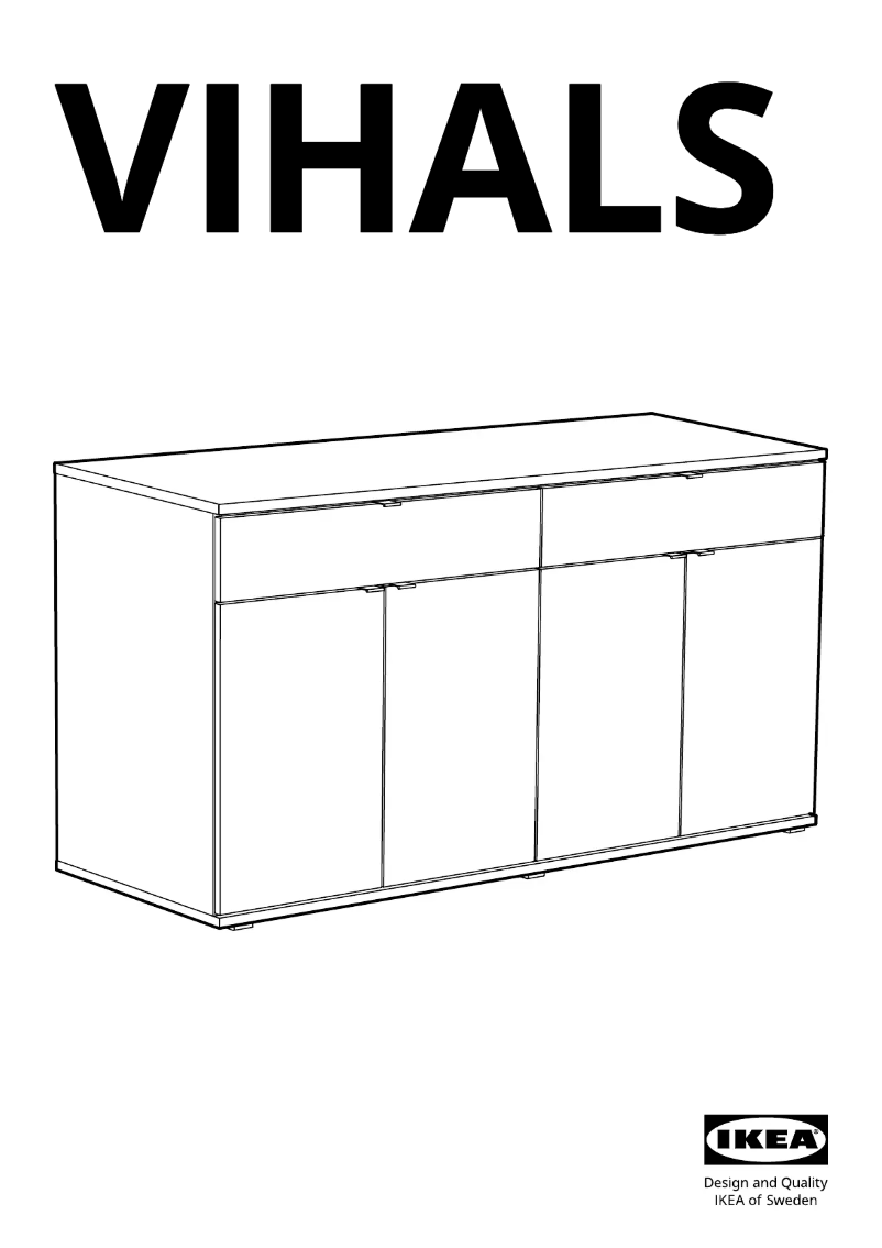 First page image of the manual for VIHALS 904.917.20