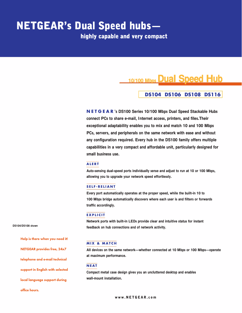 First page image of the manual for DS106