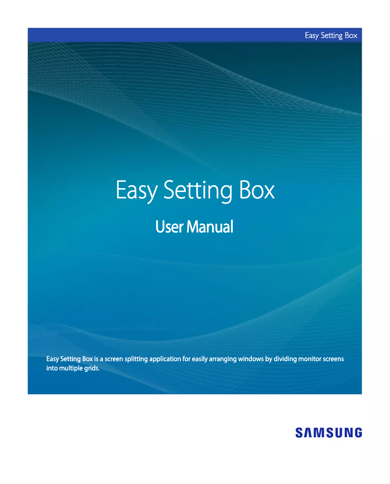 Page 1 of the manual User Manual Samsung C27G55TQB