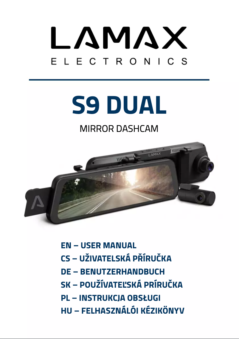 Page 1 of the manual User Manual Lamax S9 Dual