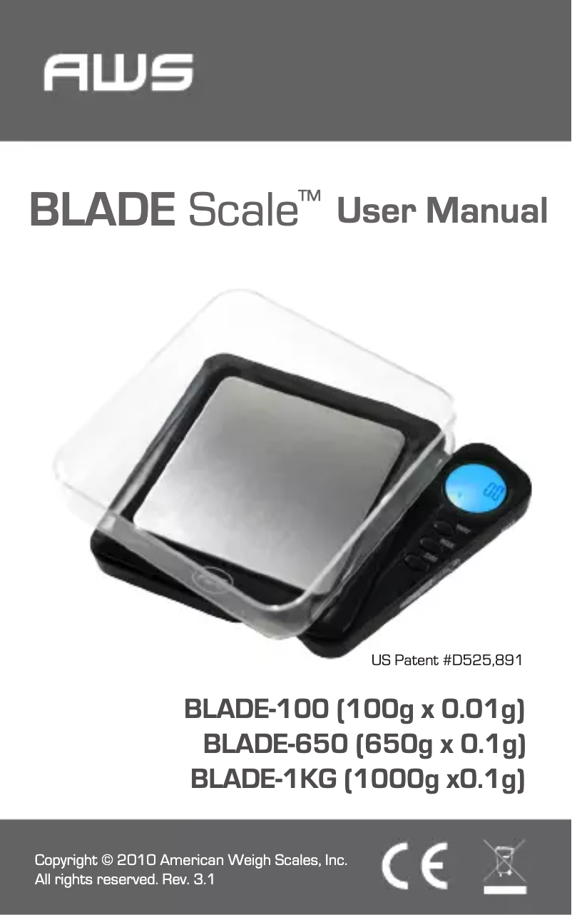 First page image of the manual for BL-650