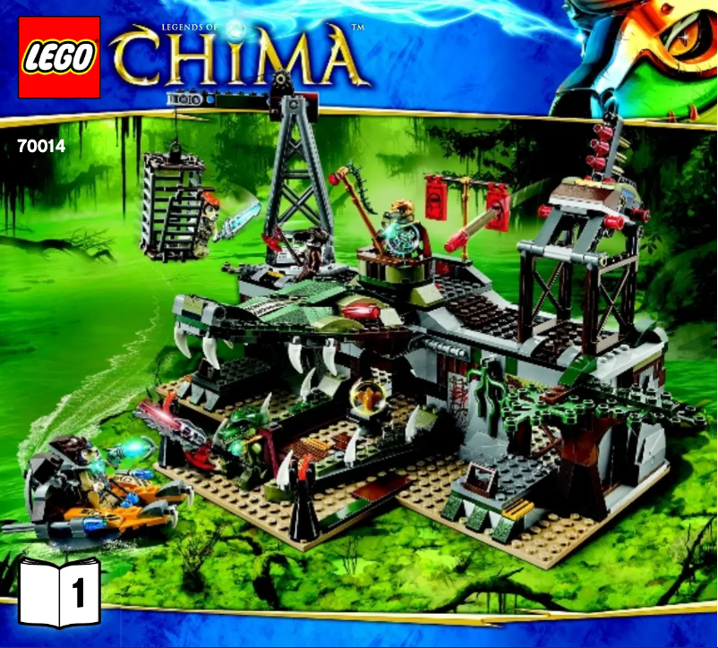 First page image of the manual for Chima 70014