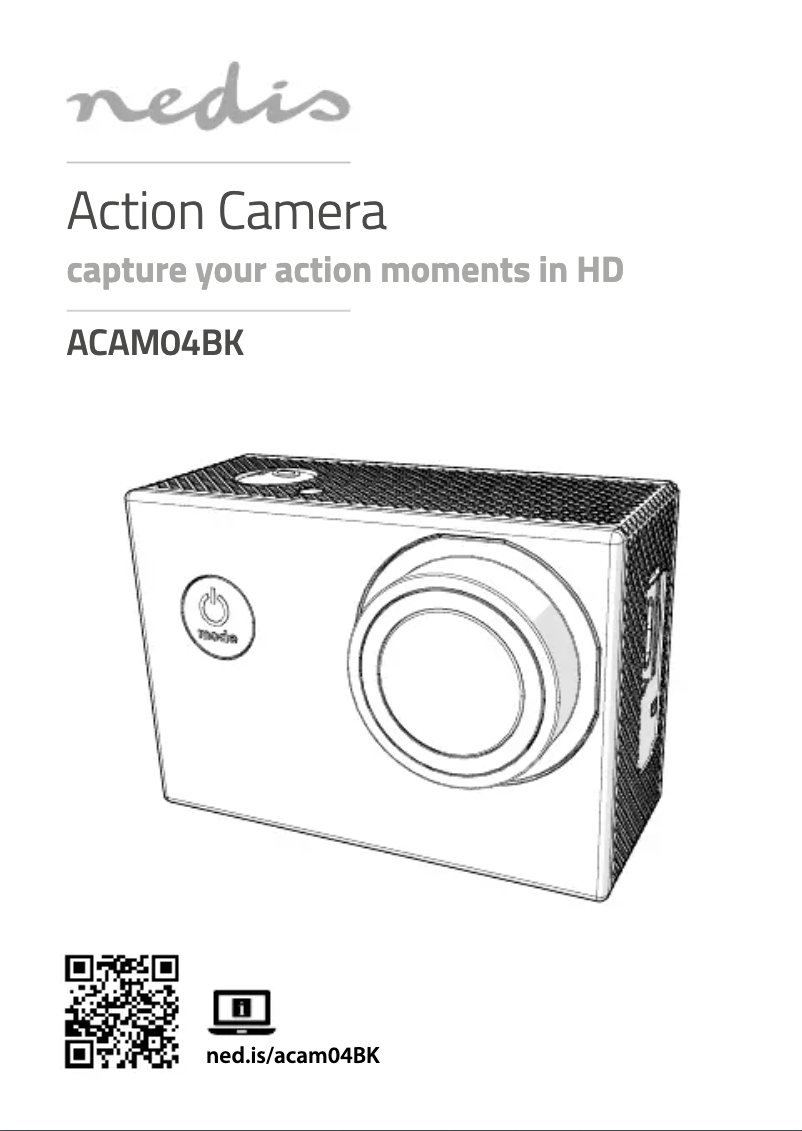 Page 1 of the manual User Manual Nedis ACAM04BK