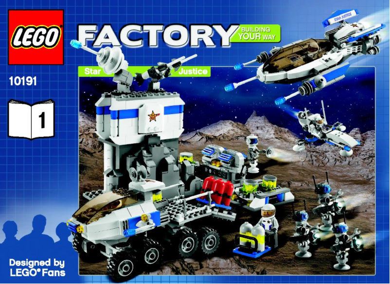 First page image of the manual for Star Justice