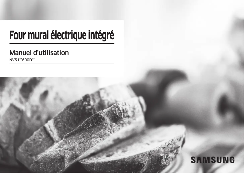 First page image of the manual for NV51CG600DSR