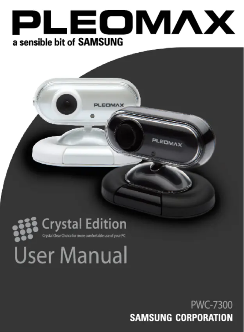 Page 1 of the manual User Manual Pleomax PWC-7300