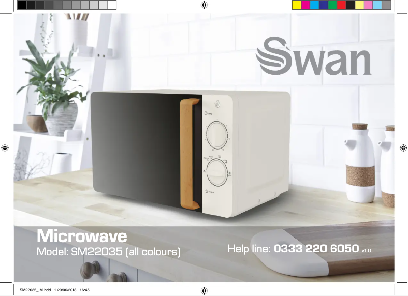 Image de la première page du manuel de l'appareil SM22035GRYN