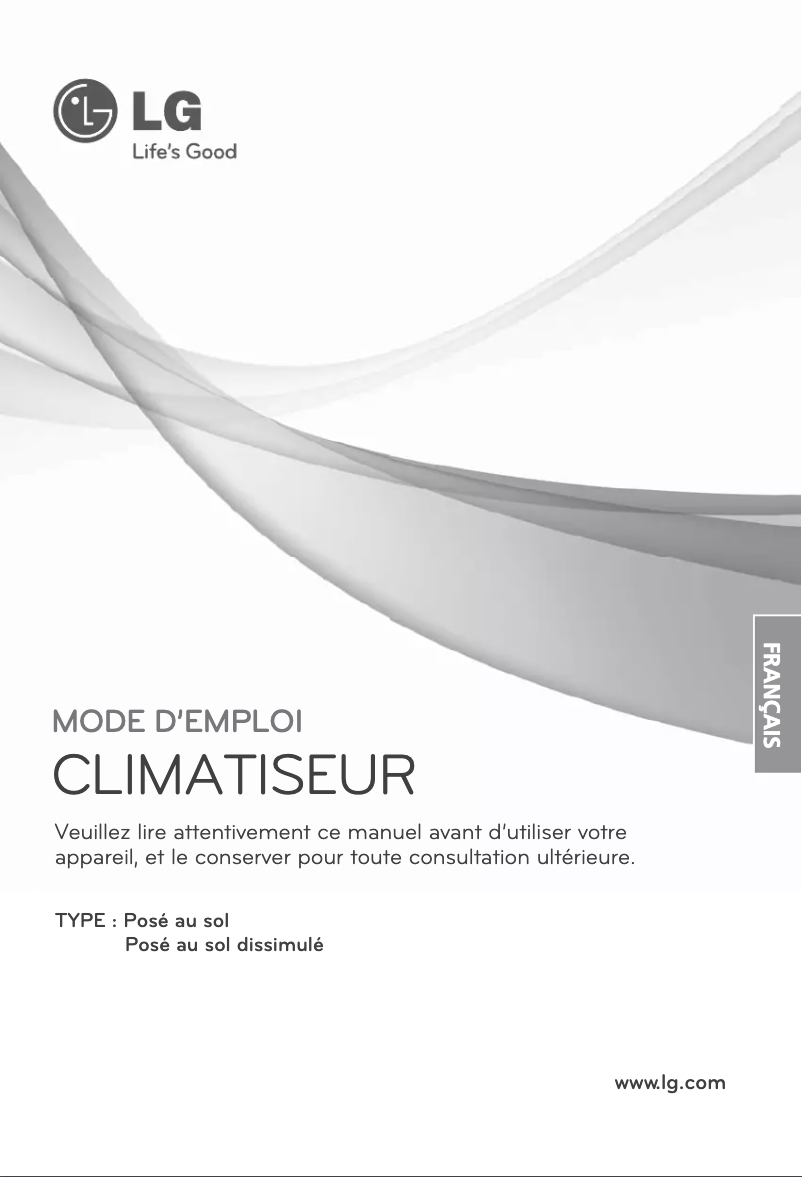 Page 1 of the manual User Manual LG MULTI V ARNU18GCFA2