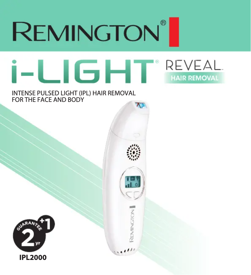 Page 1 of the manual User Manual Remington IPL2000