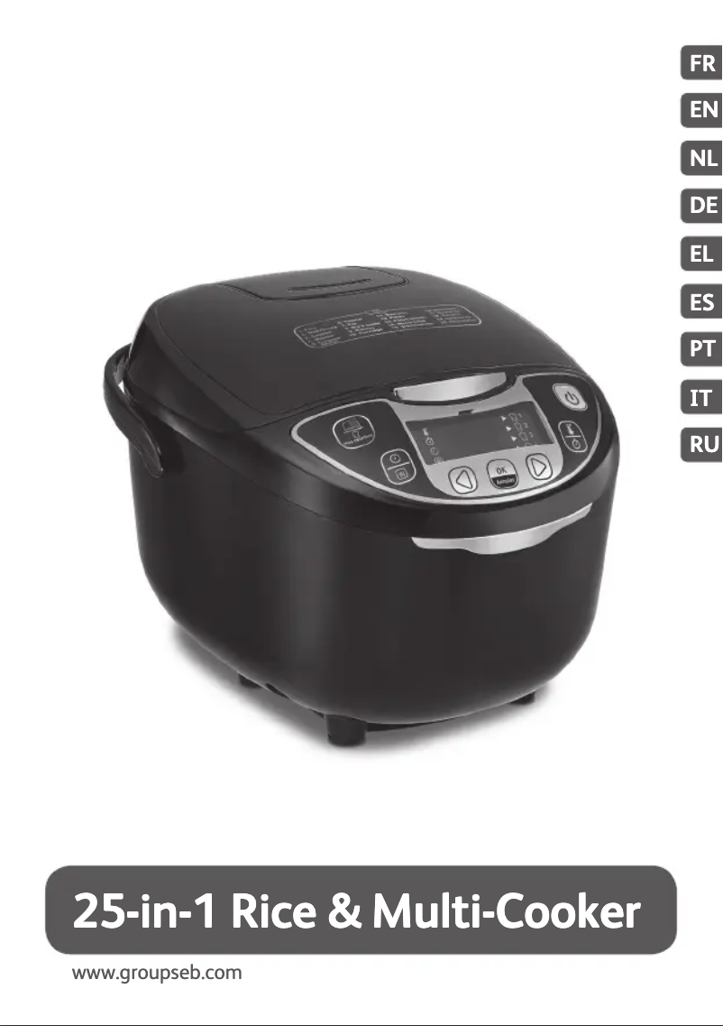 Page 1 of the manual User Manual Moulinex Fuzzy Logic MK708810