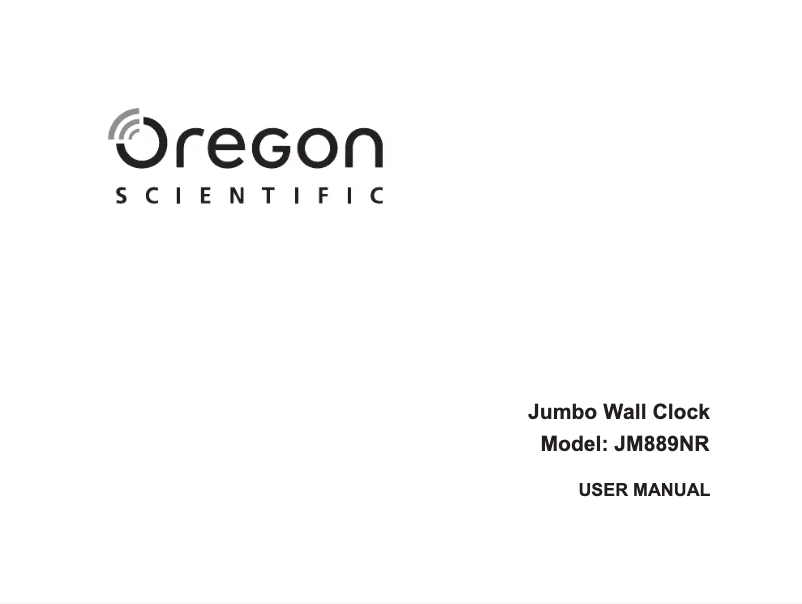 First page image of the manual for Jumbo JM889NR