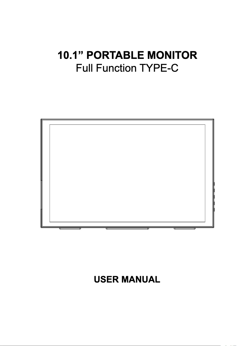 First page image of the manual for DH101