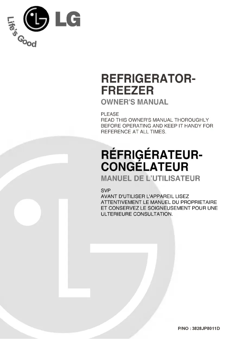 First page image of the manual for GN-U262RC