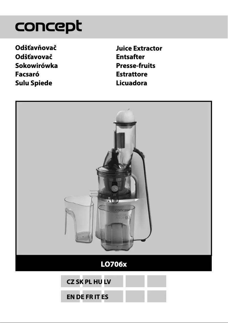 First page image of the manual for LO-7067