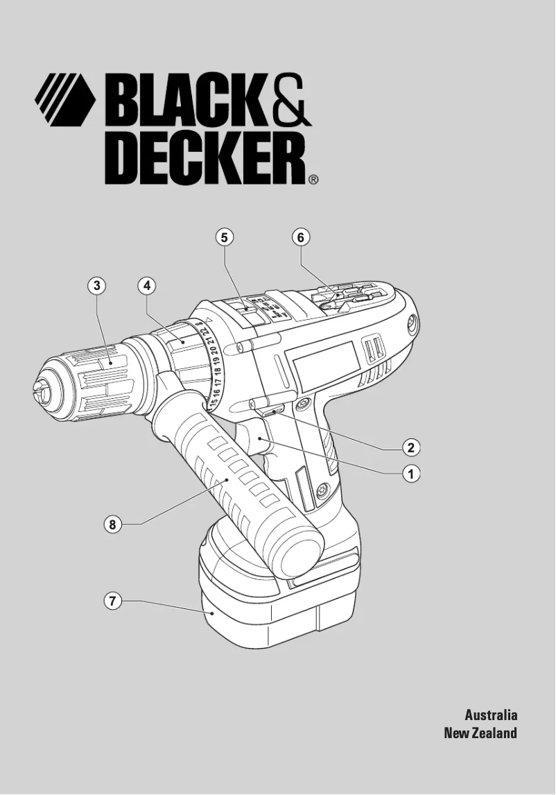 Page 1 of the manual User Manual Black & Decker FS188F4