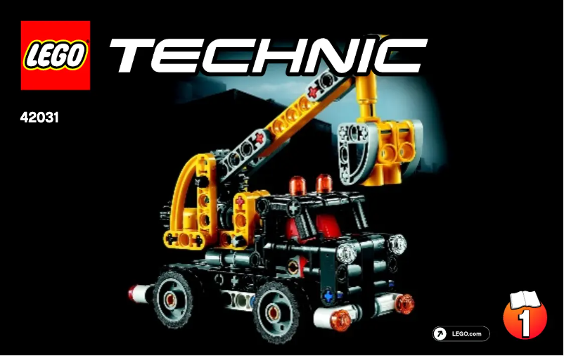 Page 1 of the manual User Manual Lego Technic 42031