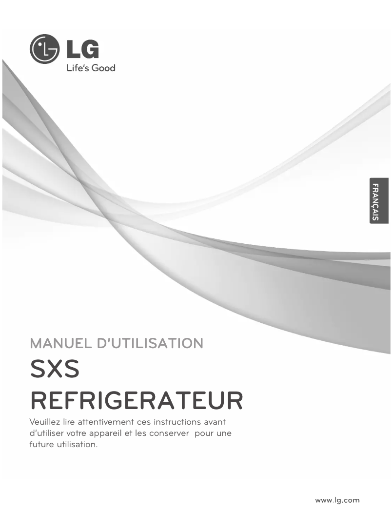 First page image of the manual for GS9367NSBV