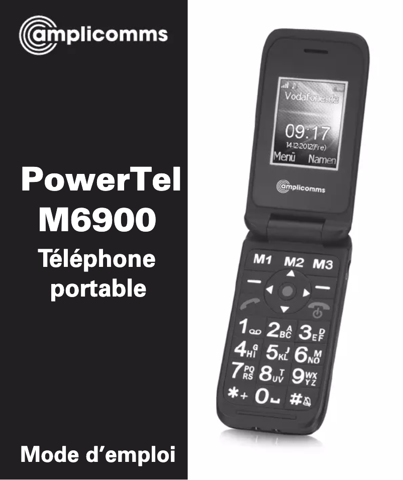 First page image of the manual for PowerTel M6900