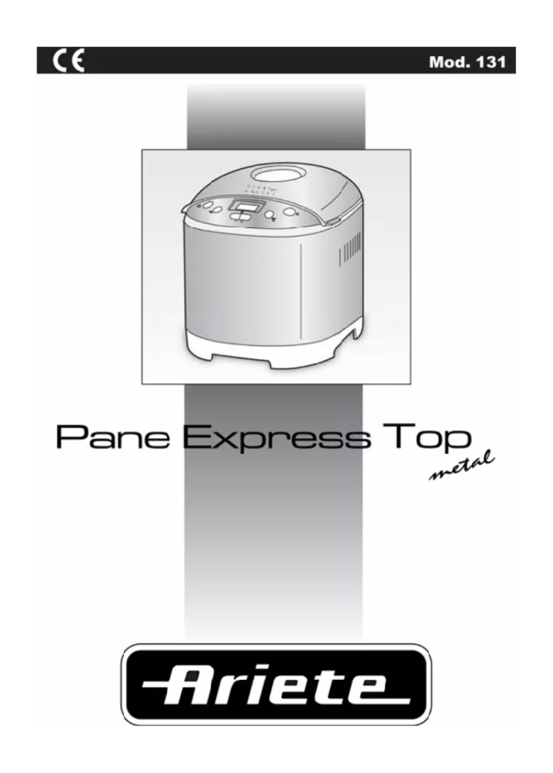 First page image of the manual for 131 Pane Express Top