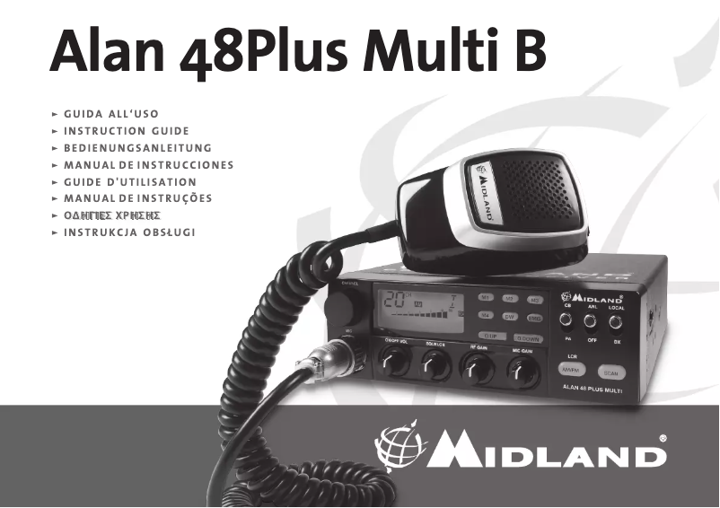 First page image of the manual for Alan 48 Plus Multi B