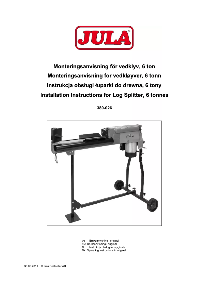 Page 1 of the manual User Manual Meec Tools 380-026