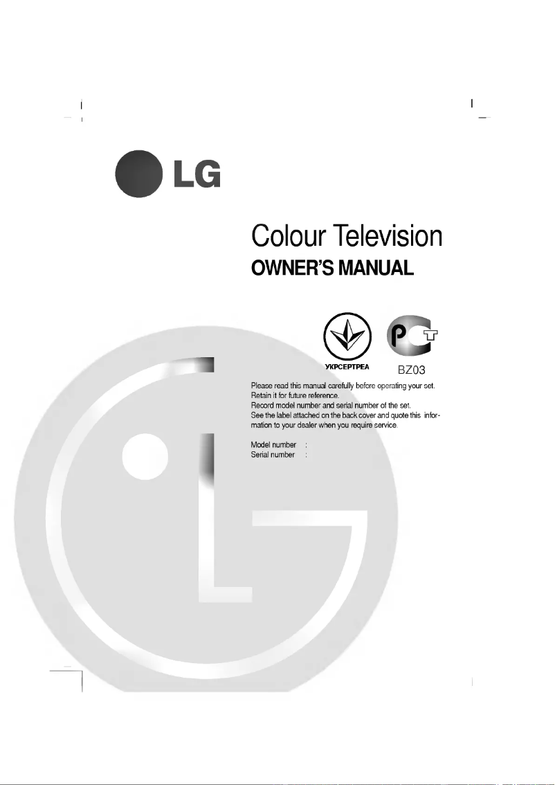 Page 1 of the manual User Manual LG S29FX5ANXZF