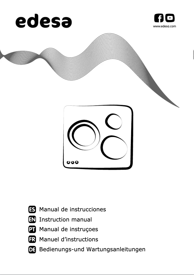 Page 1 of the manual User Manual Edesa EIS-3220 B