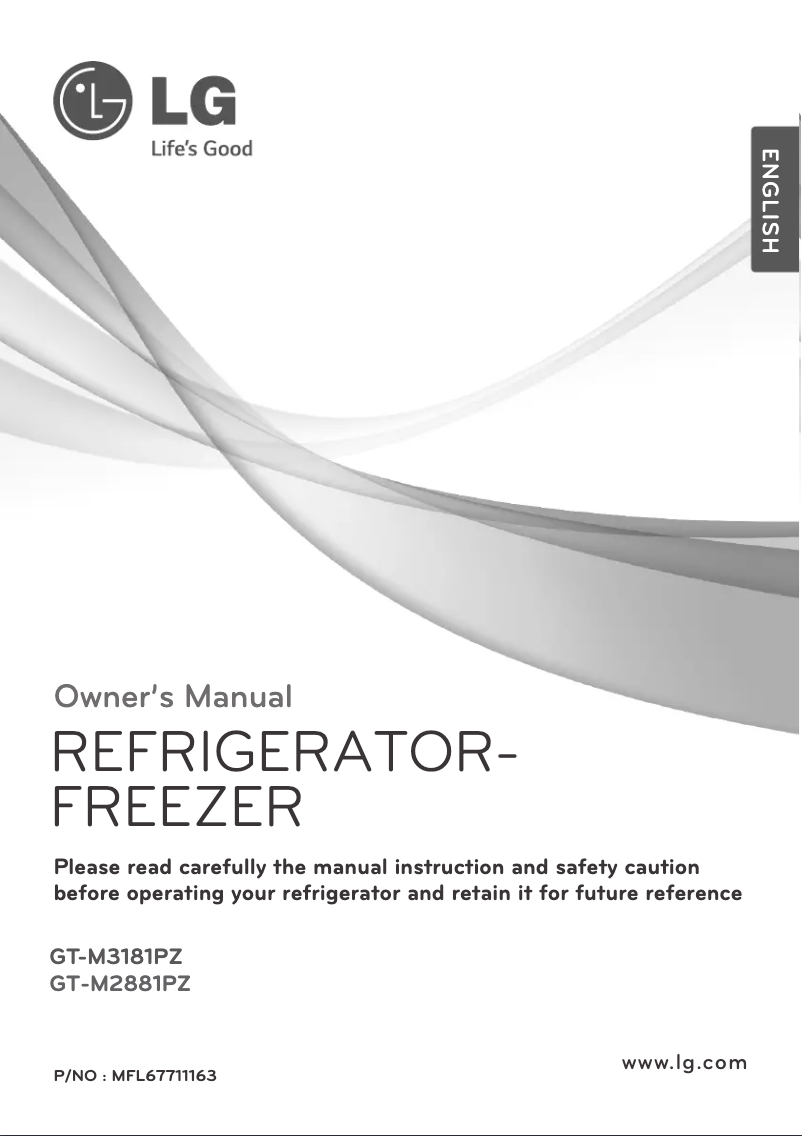 Page 1 of the manual User Manual LG GT-M3181PZ