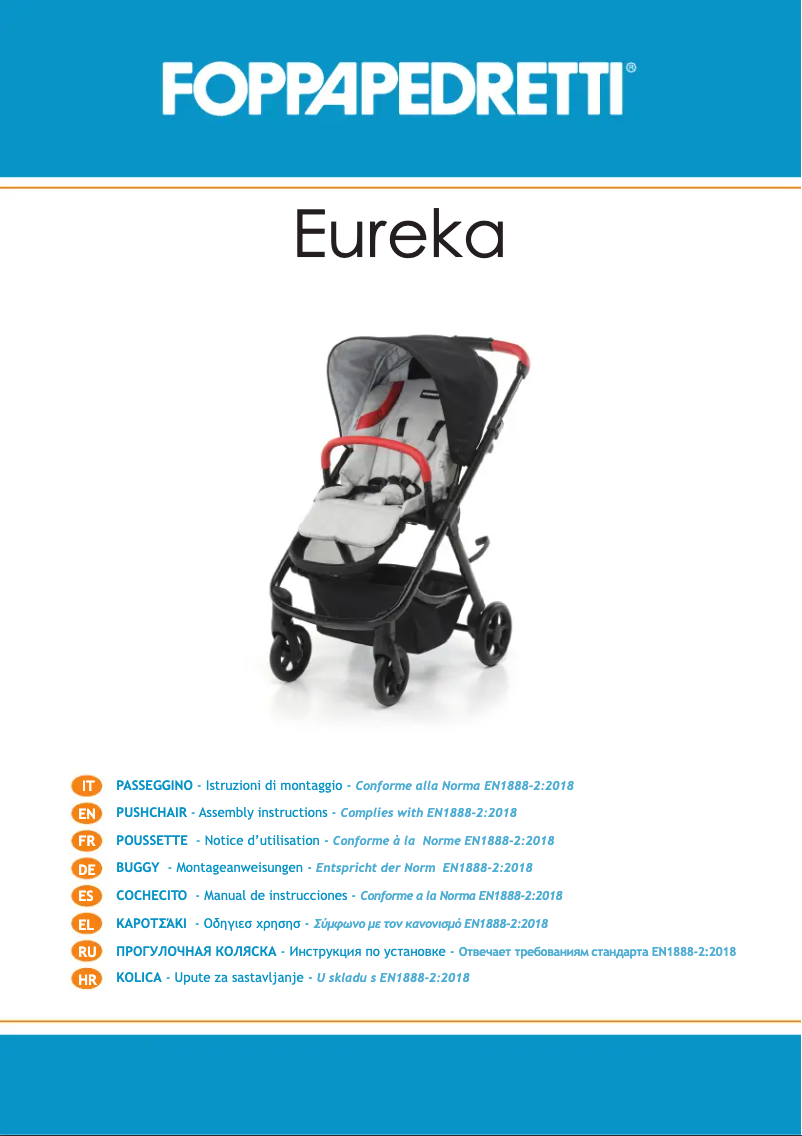 First page image of the manual for Next i-Size