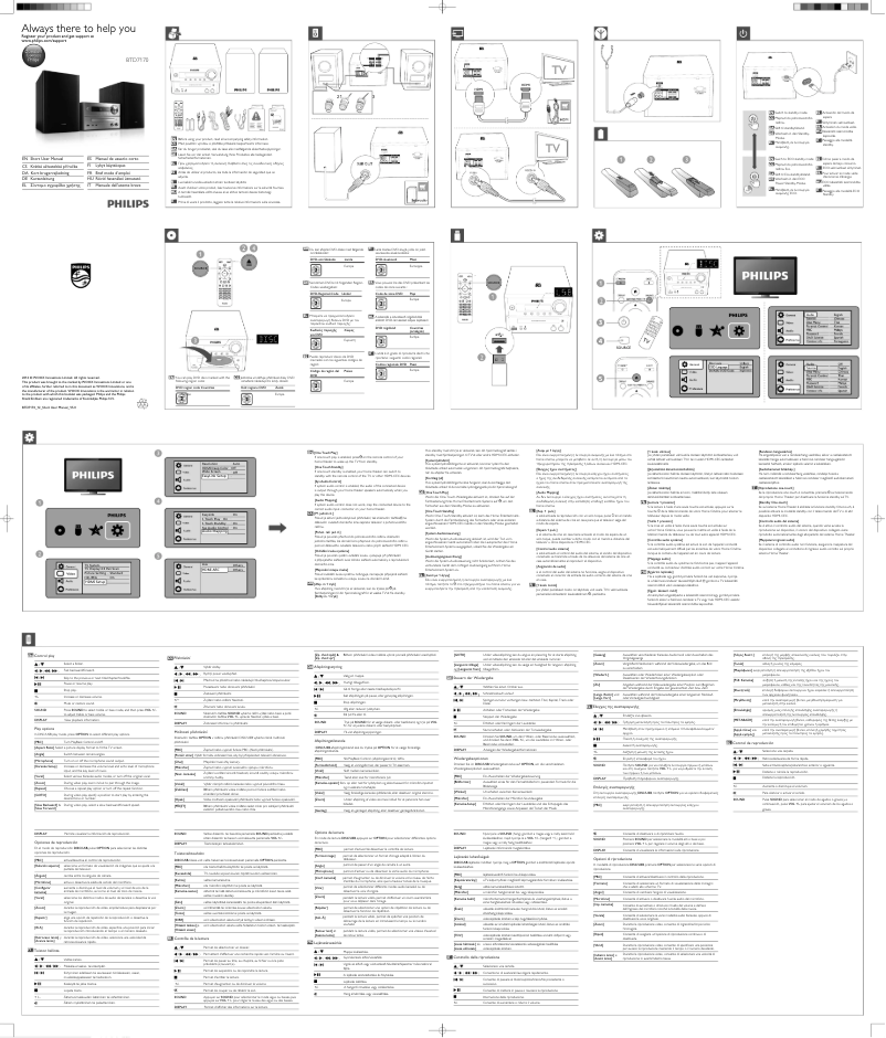First page image of the manual for BTD7170