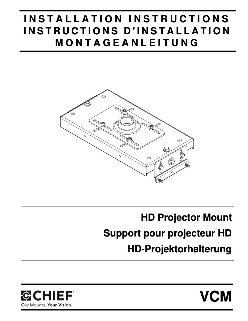 First page image of the manual for VCM35B
