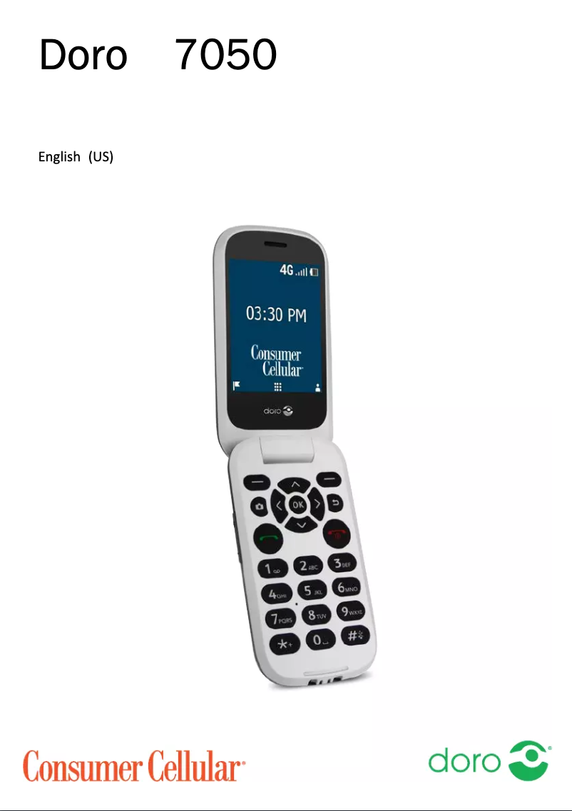 Image de la première page du manuel de l'appareil 7050