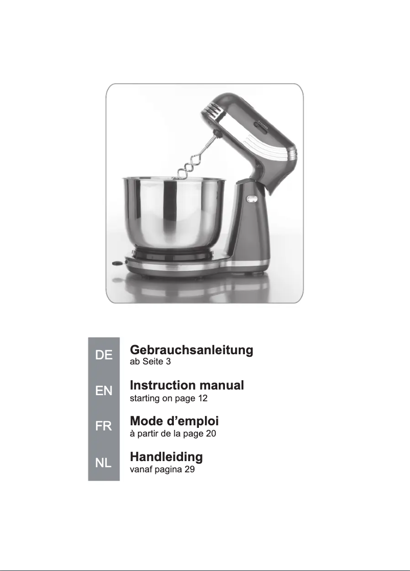 First page image of the manual for 04818