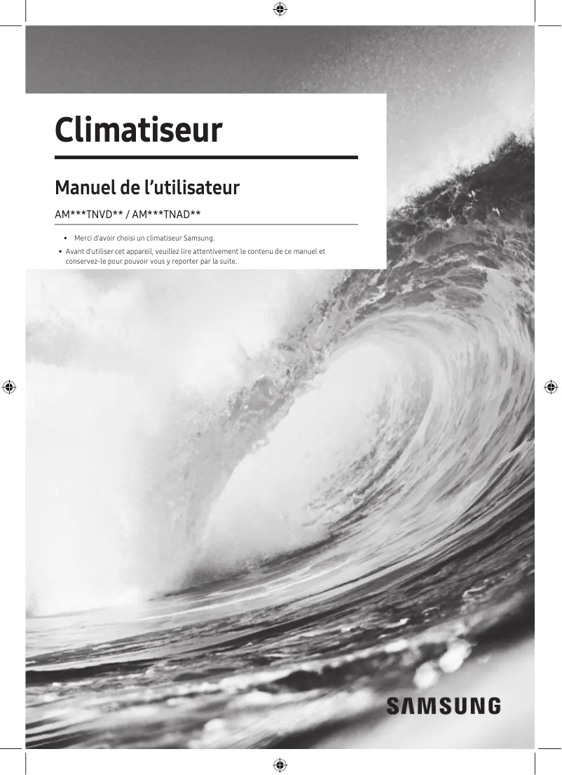 Page 1 of the manual User Manual Samsung AM015TNADKH