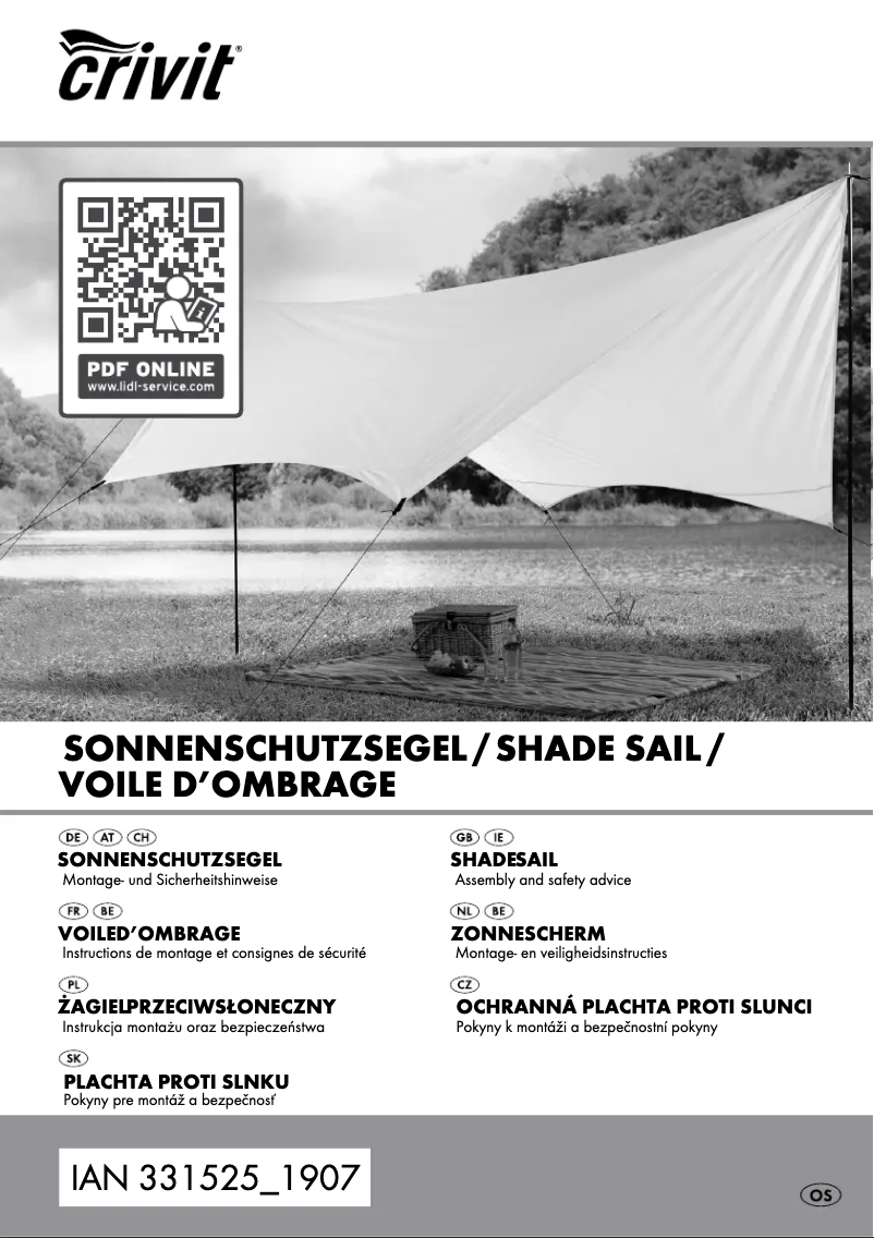 First page image of the manual for HG02066