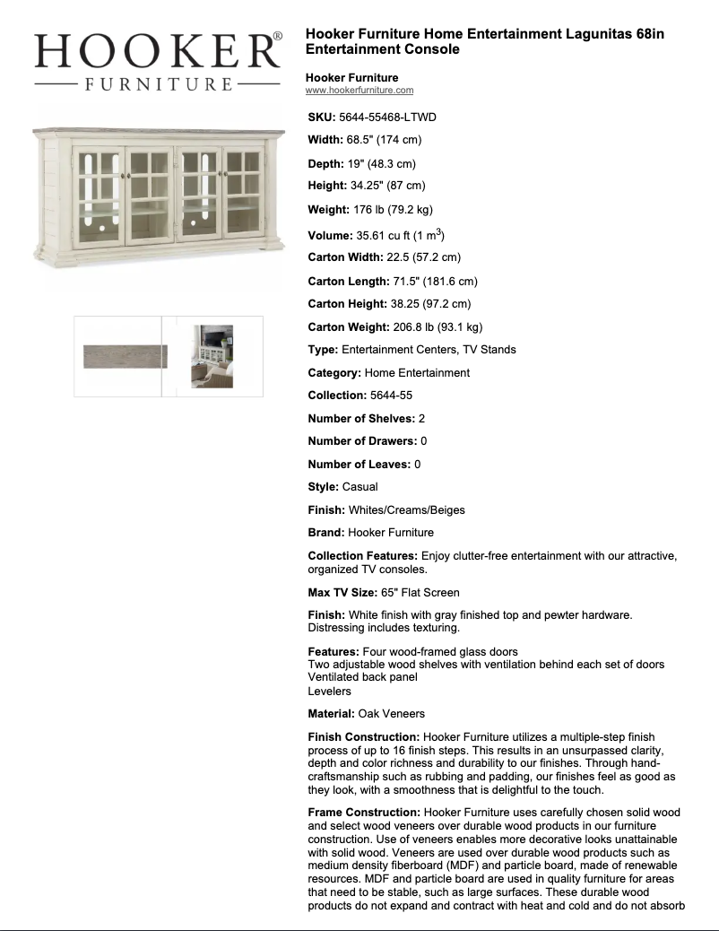 First page image of the manual for 5644-55468-LTWD