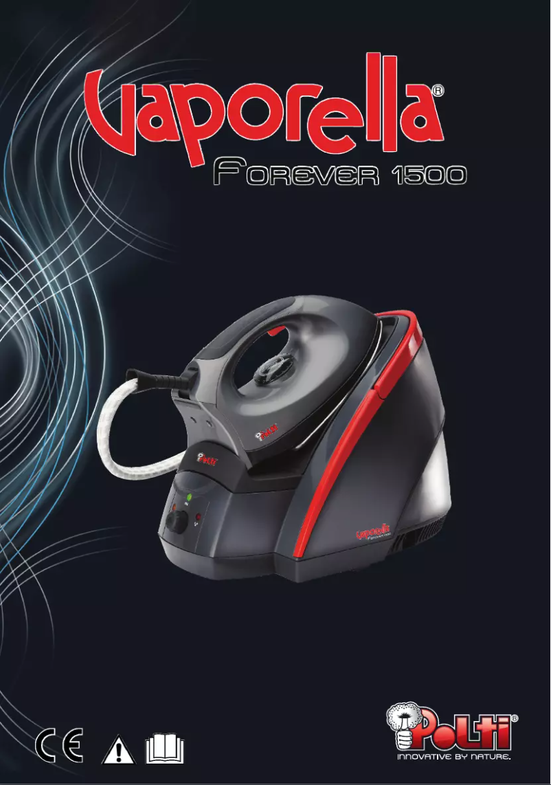 First page image of the manual for Vaporella Forever 1500